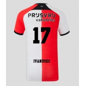 Feyenoord Luka Ivanusec #17 Hjemmebanetrøje 2024-25 Kortærmet