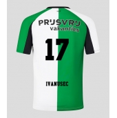 Feyenoord Luka Ivanusec #17 Tredjetrøje 2024-25 Kortærmet
