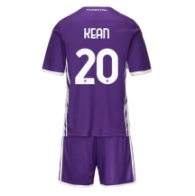Fiorentina Moise Kean #20 Hjemmebanetrøje Børn 2025-26 Kortærmet (+ Korte bukser)