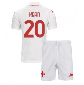 Fiorentina Moise Kean #20 Udebanetrøje Børn 2024-25 Kortærmet (+ Korte bukser)