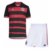 Flamengo Hjemmebanetrøje Børn 2024-25 Kortærmet (+ Korte bukser)