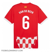 Girona Donny van de Beek #6 Hjemmebanetrøje 2024-25 Kortærmet