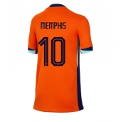 Holland Memphis Depay #10 Hjemmebanetrøje Dame EM 2024 Kortærmet