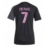 Inter Miami Rodrigo De Paul #7 Udebanetrøje Dame 2025-26 Kortærmet