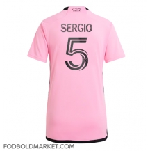 Inter Miami Sergio Busquets #5 Hjemmebanetrøje Dame 2024-25 Kortærmet