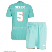 Inter Miami Sergio Busquets #5 Tredjetrøje Børn 2024-25 Kortærmet (+ Korte bukser)