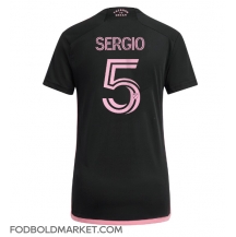 Inter Miami Sergio Busquets #5 Udebanetrøje Dame 2024-25 Kortærmet
