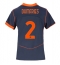 Inter Milan Denzel Dumfries #2 Tredjetrøje Dame 2025-26 Kortærmet
