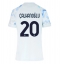Inter Milan Hakan Calhanoglu #20 Udebanetrøje Dame 2025-26 Kortærmet