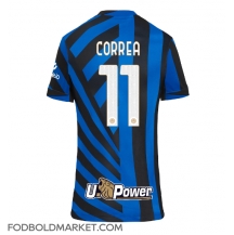 Inter Milan Joaquin Correa #11 Hjemmebanetrøje Dame 2024-25 Kortærmet
