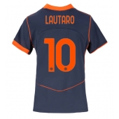 Inter Milan Lautaro Martinez #10 Tredjetrøje Dame 2025-26 Kortærmet