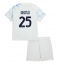 Inter Milan Manuel Akanji #25 Udebanetrøje Børn 2025-26 Kortærmet (+ Korte bukser)