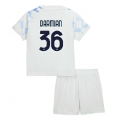 Inter Milan Matteo Darmian #36 Udebanetrøje Børn 2025-26 Kortærmet (+ Korte bukser)