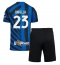 Inter Milan Nicolo Barella #23 Hjemmebanetrøje Børn 2024-25 Kortærmet (+ Korte bukser)