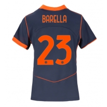 Inter Milan Nicolo Barella #23 Tredjetrøje Dame 2025-26 Kortærmet