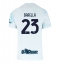 Inter Milan Nicolo Barella #23 Udebanetrøje 2025-26 Kortærmet