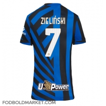 Inter Milan Piotr Zielinski #7 Hjemmebanetrøje Dame 2024-25 Kortærmet