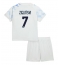 Inter Milan Piotr Zielinski #7 Udebanetrøje Børn 2025-26 Kortærmet (+ Korte bukser)