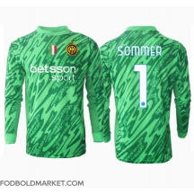 Inter Milan Yann Sommer #1 Målmand Hjemmebanetrøje 2024-25 Langærmet
