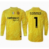 Inter Milan Yann Sommer #1 Målmand Udebanetrøje 2024-25 Langærmet