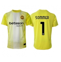 Inter Milan Yann Sommer #1 Målmand Udebanetrøje 2025-26 Kortærmet