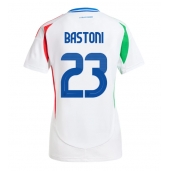 Italien Alessandro Bastoni #23 Udebanetrøje Dame EM 2024 Kortærmet