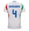 Italien Alessandro Buongiorno #4 Udebanetrøje EM 2024 Kortærmet