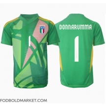 Italien Gianluigi Donnarumma #1 Målmand Udebanetrøje EM 2024 Kortærmet