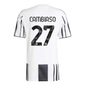 Juventus Andrea Cambiaso #27 Hjemmebanetrøje 2025-26 Kortærmet