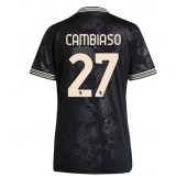 Juventus Andrea Cambiaso #27 Tredjetrøje Dame 2025-26 Kortærmet