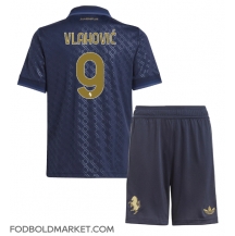Juventus Dusan Vlahovic #9 Tredjetrøje Børn 2024-25 Kortærmet (+ Korte bukser)