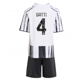 Juventus Federico Gatti #4 Hjemmebanetrøje Børn 2025-26 Kortærmet (+ Korte bukser)