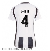 Juventus Federico Gatti #4 Hjemmebanetrøje Dame 2024-25 Kortærmet