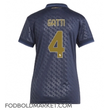 Juventus Federico Gatti #4 Tredjetrøje Dame 2024-25 Kortærmet