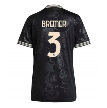 Juventus Gleison Bremer #3 Tredjetrøje Dame 2025-26 Kortærmet