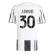 Juventus Jonathan David #30 Hjemmebanetrøje 2025-26 Kortærmet