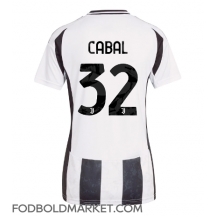 Juventus Juan Cabal #32 Hjemmebanetrøje Dame 2024-25 Kortærmet