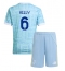 Juventus Lloyd Kelly #6 Udebanetrøje Børn 2025-26 Kortærmet (+ Korte bukser)