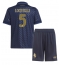 Juventus Manuel Locatelli #5 Tredjetrøje Børn 2024-25 Kortærmet (+ Korte bukser)