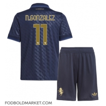 Juventus Nicolas Gonzalez #11 Tredjetrøje Børn 2024-25 Kortærmet (+ Korte bukser)