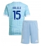 Juventus Pierre Kalulu #15 Udebanetrøje Børn 2025-26 Kortærmet (+ Korte bukser)