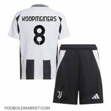 Juventus Teun Koopmeiners #8 Hjemmebanetrøje Børn 2024-25 Kortærmet (+ Korte bukser)