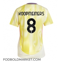 Juventus Teun Koopmeiners #8 Udebanetrøje Dame 2024-25 Kortærmet