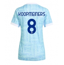 Juventus Teun Koopmeiners #8 Udebanetrøje Dame 2025-26 Kortærmet