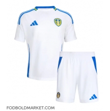 Leeds United Hjemmebanetrøje Børn 2024-25 Kortærmet (+ Korte bukser)