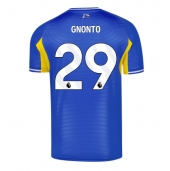 Leeds United Wilfried Gnonto #29 Udebanetrøje 2025-26 Kortærmet