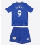 Leicester City Jamie Vardy #9 Hjemmebanetrøje Børn 2024-25 Kortærmet (+ Korte bukser)