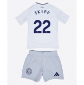 Leicester City Oliver Skipp #22 Tredjetrøje Børn 2024-25 Kortærmet (+ Korte bukser)