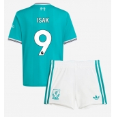 Liverpool Alexander Isak #9 Tredjetrøje Børn 2025-26 Kortærmet (+ Korte bukser)