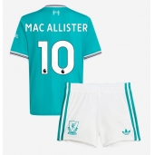Liverpool Alexis Mac Allister #10 Tredjetrøje Børn 2025-26 Kortærmet (+ Korte bukser)